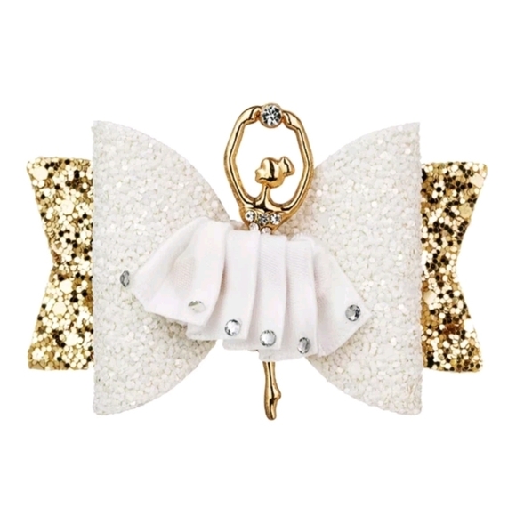 Princess Ballerina Hair Ribbon Hair Barrettes Ballerina Hair Clip Kids - Picture 2 of 4